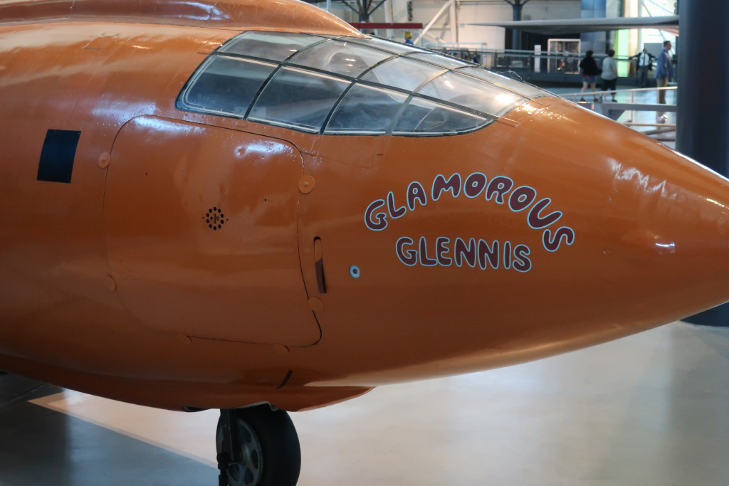 The Bell X-1 Rocket Plane at the Udvar-Hazy Center.